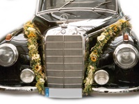 Autoschmuck Girlande